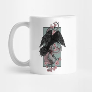 Crow and snake Mug